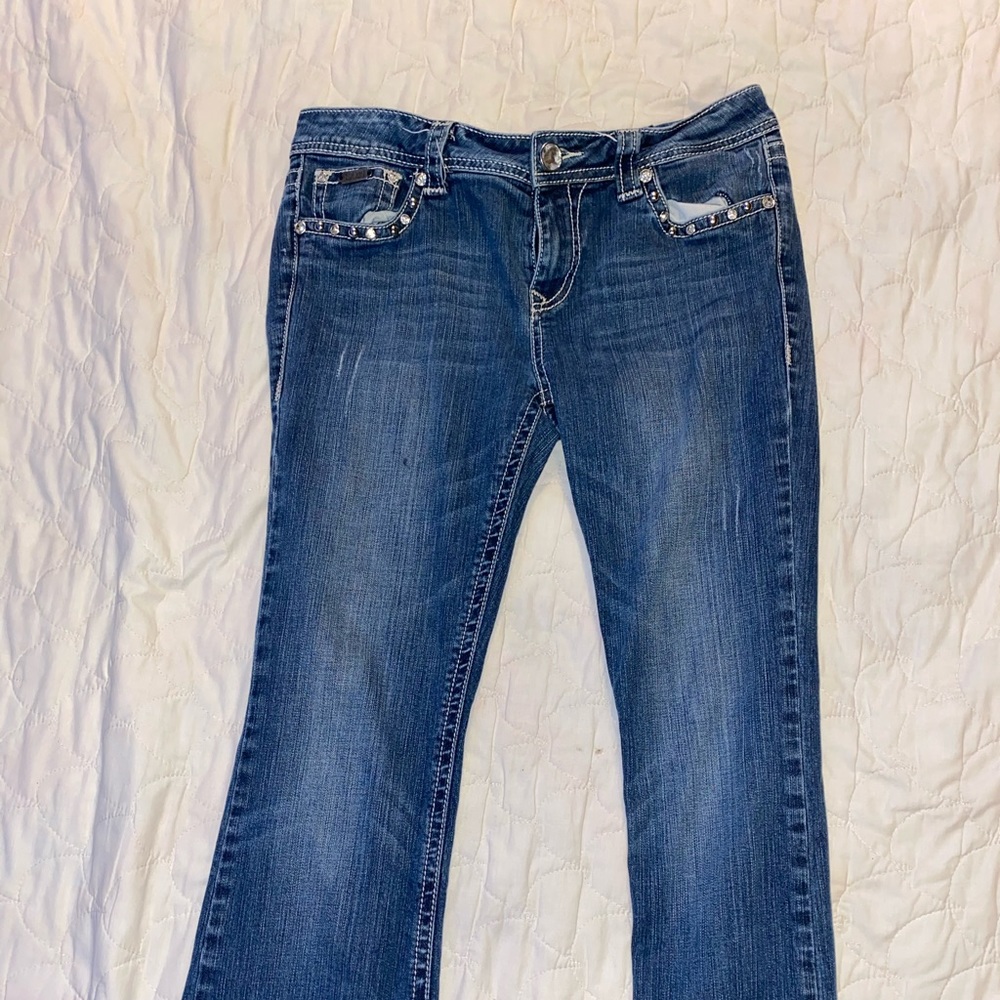 Boot cut jeans